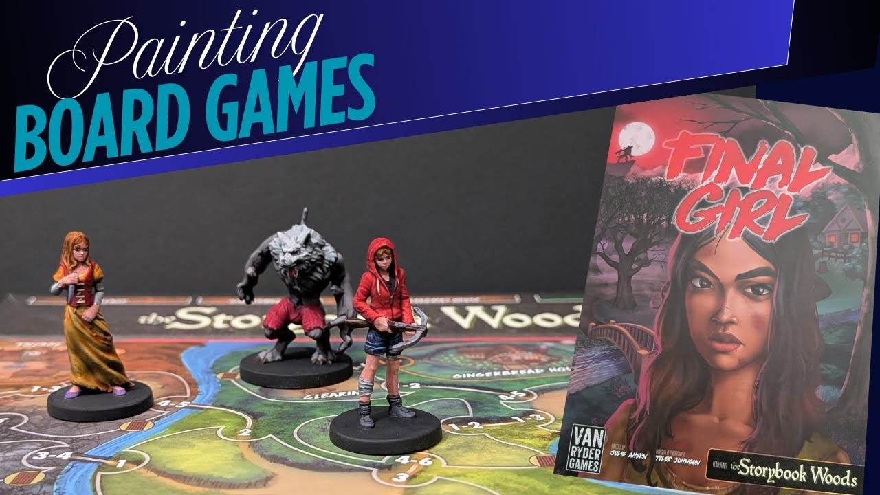 Painting Final Girl - Storybook Woods add-on minis