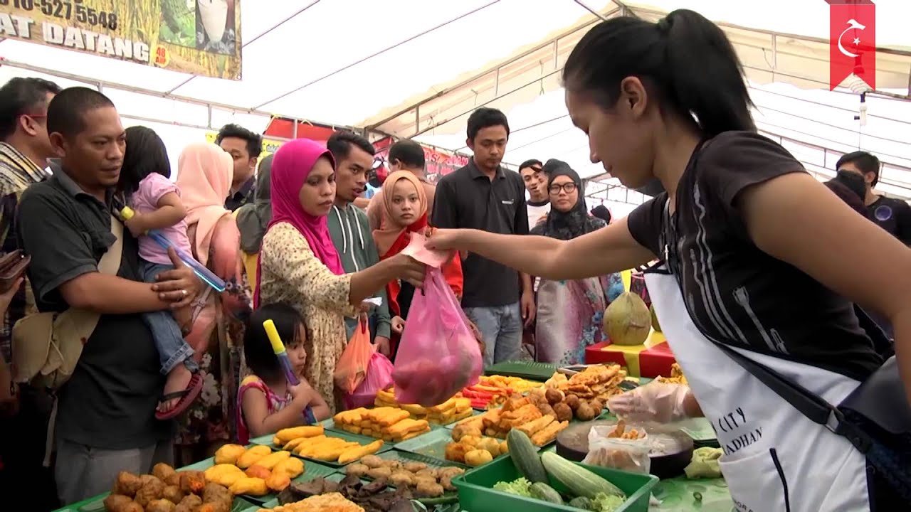 Bazar ramadhan taman rinting