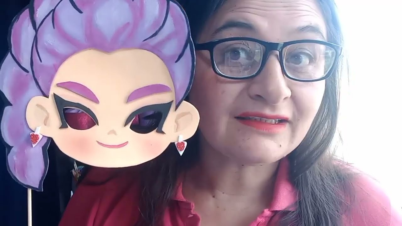 Como hacer antifaz o máscara de rumi K-pop 