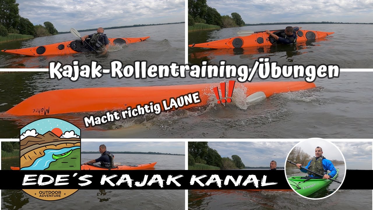 Kajakrolle Kajak-Rollentraining/Rollenübung