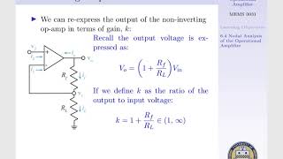 Lecture 19 - Concepts - Noninverting Op-amp