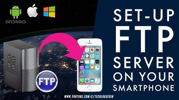 SET-UP FTP SERVER ON ANY SMARTPHONE | HOW TO USE FTP ON SMARTPHONE | WIRELESS DATA TRANSFER