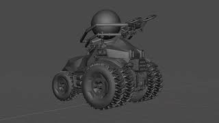 Scifi truck turntable