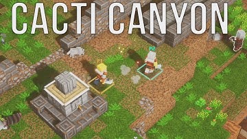 Minecraft Dungeons - Cacti Canyon Walkthrough (No Commentary)