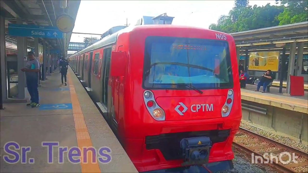 TUE ALSTOM SÉRIE 2070 N05 (2090-N054) Partindo da Estação São Caetano do Sul