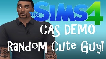 The Sims 4 CAS Demo: Random Cute Guy!!