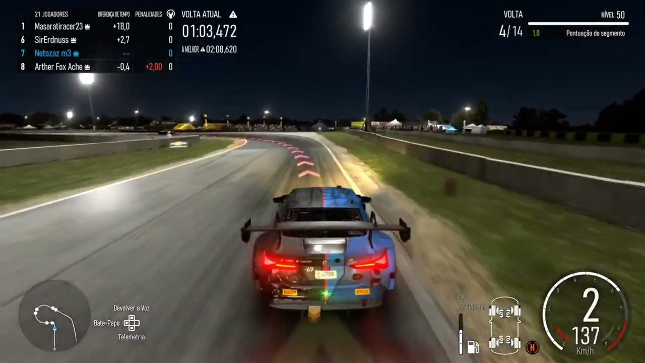 Forza Motorsport - Sem Punição em Road América e com Pódio 