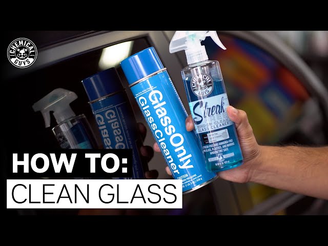 Everything You Need To Know About Glass Cleaners! - Chemical Guys 