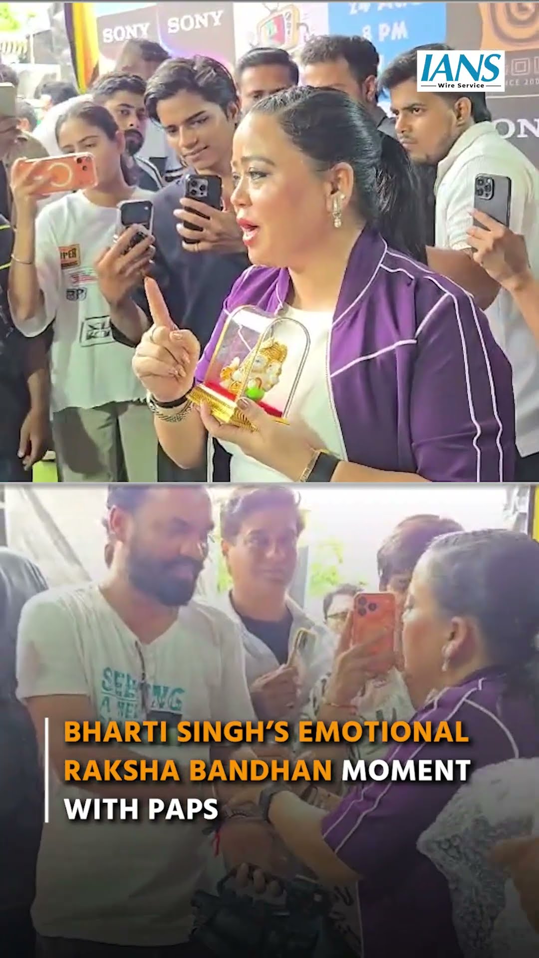 Bharti Singh’s Emotional Raksha Bandhan Moment With Paps | Raksha Bandhan 2026