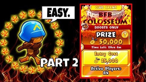 Playing in the HIGHEST ARENA Until I Lose (Part 2) | BTD Battles