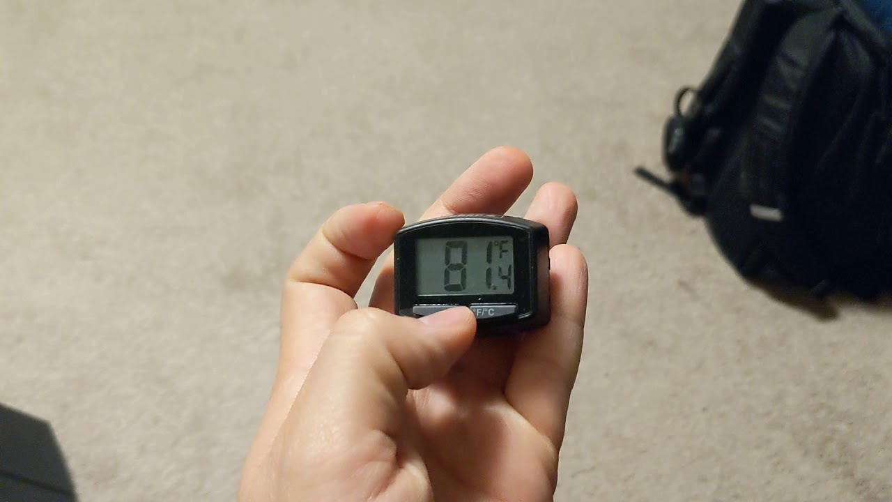 How to replace the battery on a er meat thermometer YouTube