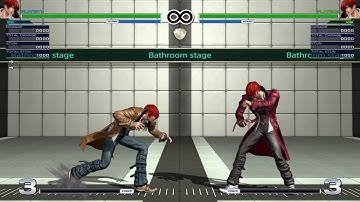 KOFXIV - Iori rekka set play 1