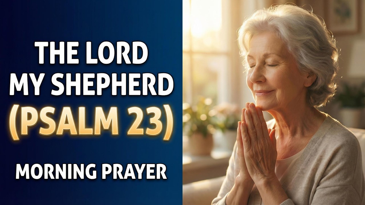 Psalm 23 Morning Devotion | Find Peace With The Lord My Shepherd