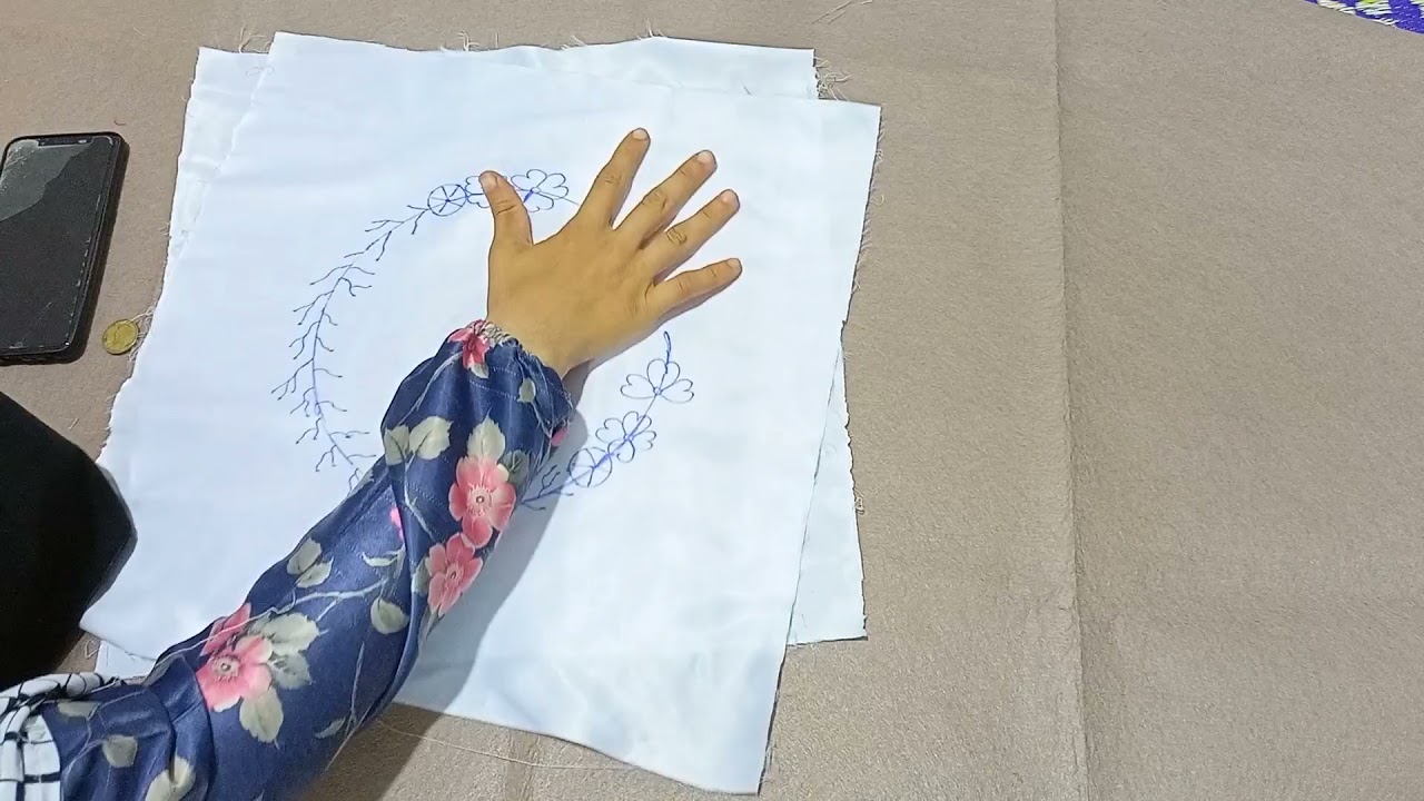 اسهل طريقه لرسم علي منديل كتب الكتاب بدون باترون