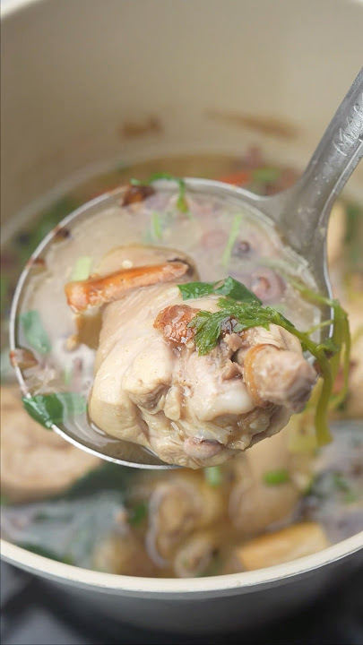 Resepi Sup Ayam by Che Sayang Kitchen