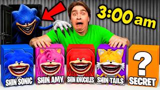 DO NOT OPEN SHIN SONIC MYSTERY BOXES AT 3AM! ๐บ๐ธ