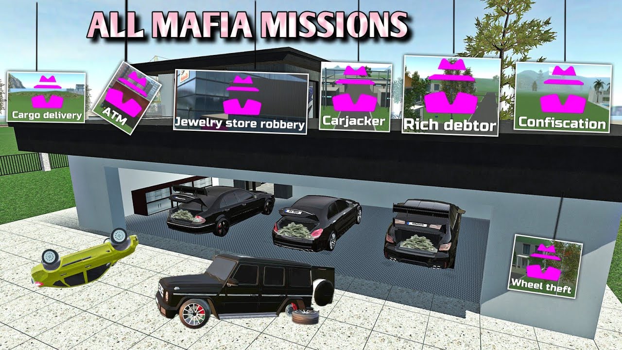 🕵🏻 CAR SIMULATOR 2 - ALL MAFIA MISSIONS - CS2 UPDATE 1.59.6 #carsimulator2 