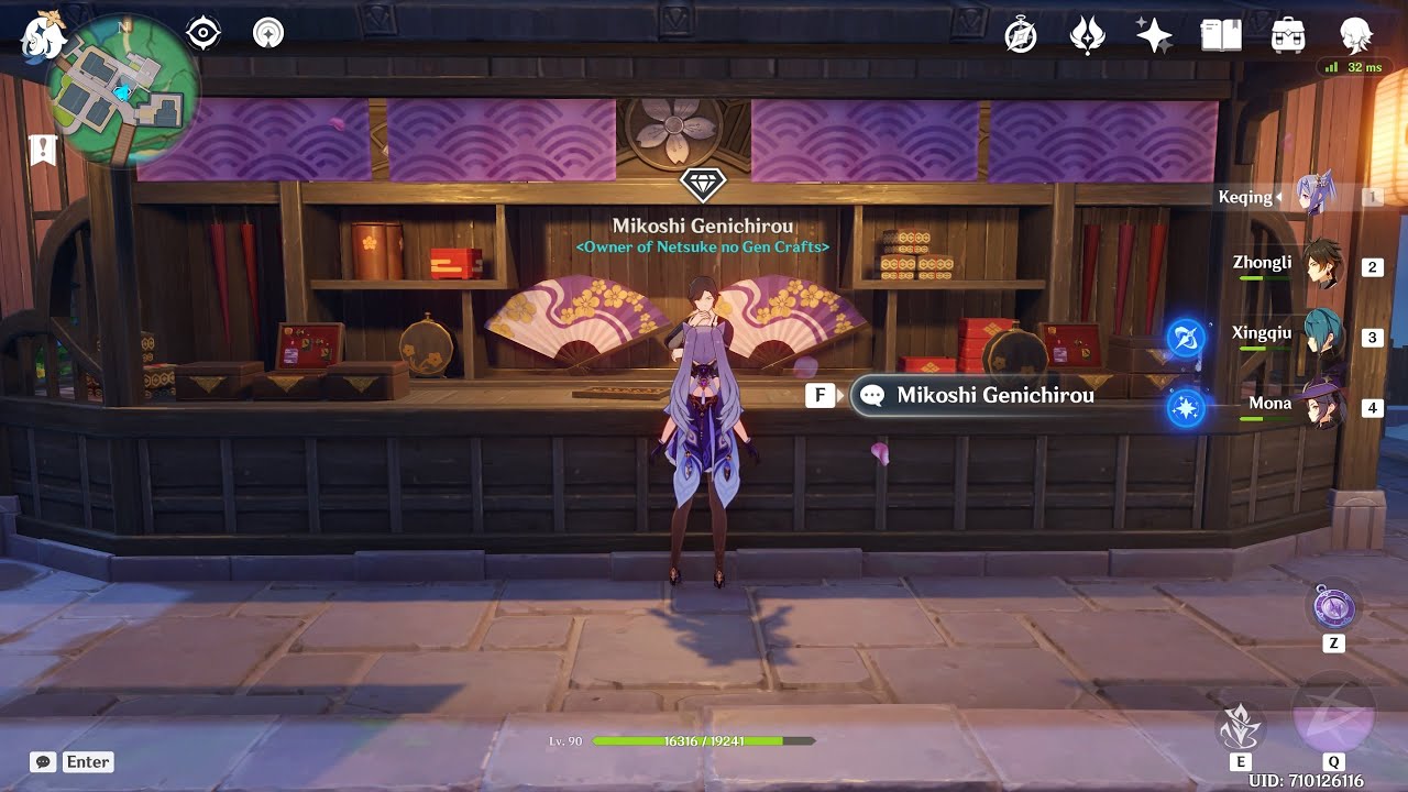 Inazuma souvenir shop Genshin Impact YouTube