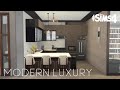 MODERN LUXURY APARTMENT | No CC | Stop Motion Build | The Sims 4
