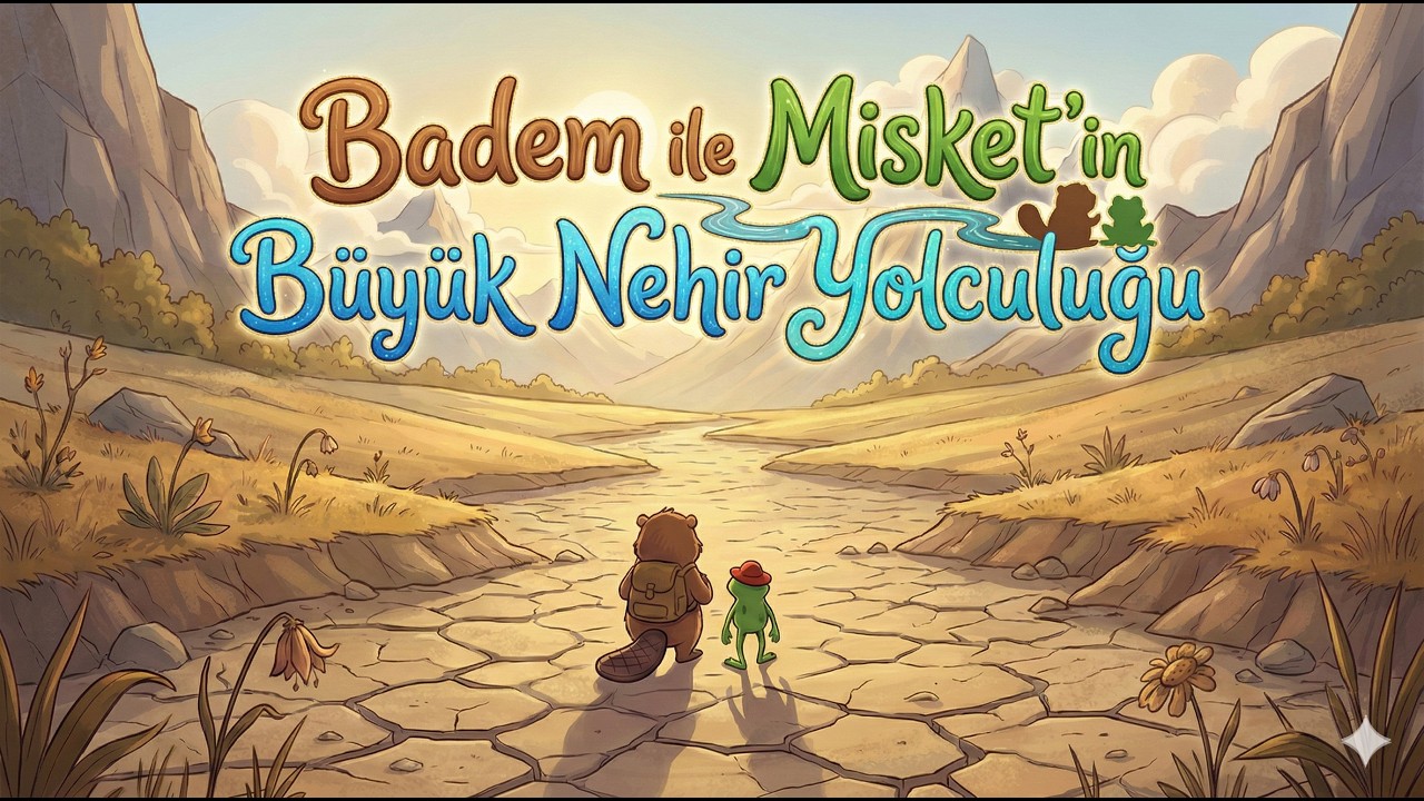 Badem ile Misket’in Büyük Nehir Yolculuğu