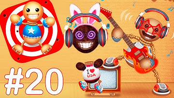 Kick The Buddy - Gameplay Walkthrough Part 20 - Little Buddy Music Weapons