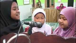 Beginilah Kalau Anak TPA memanggil Teman Teman nya untuk mengaji di Masjid
