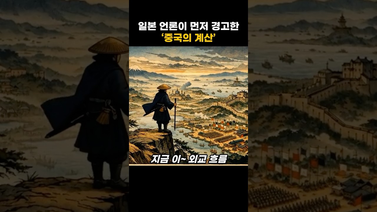 “일본 언론이 먼저 경고한 ‘중국의 계산’”