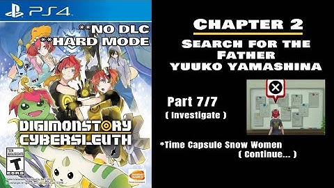 Digimon Story Cyber Sleuth (PS4 PRO) - ** No DLC** | **Hard Mode** Chapter 2 - Part 7/7