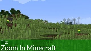 How To Zoom In Minecraft With and Without Mod