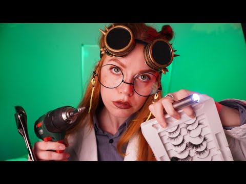 ASMR roleplay RÁPIDO CIENTIFICA LOCA EXPERIMENTA CONTIGO su nueva creación