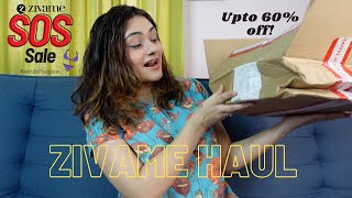 My First Ever Zivame Try-On Haul | SOS Sale - Lingerie , Active Wear and More