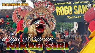 NIKAH SIRI - Lagu Jaranan ROGO SAMBOYO PUTRO voc Gea Ayu