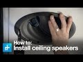 How to install in-ceiling speakers with the Golden ear Invisa HTR 7000