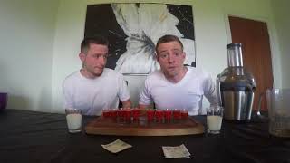 The Juiced Hot Pepper Challenge (Gone Wrong!)