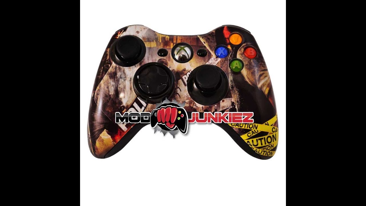S.W.A.T. Custom Imaged Xbox 360 Controller - Modjunkiez