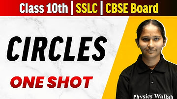 Chapter 10 | Circles in ಕನ್ನಡ | Full Chapter in One Video | CBSE & SSLC Boards