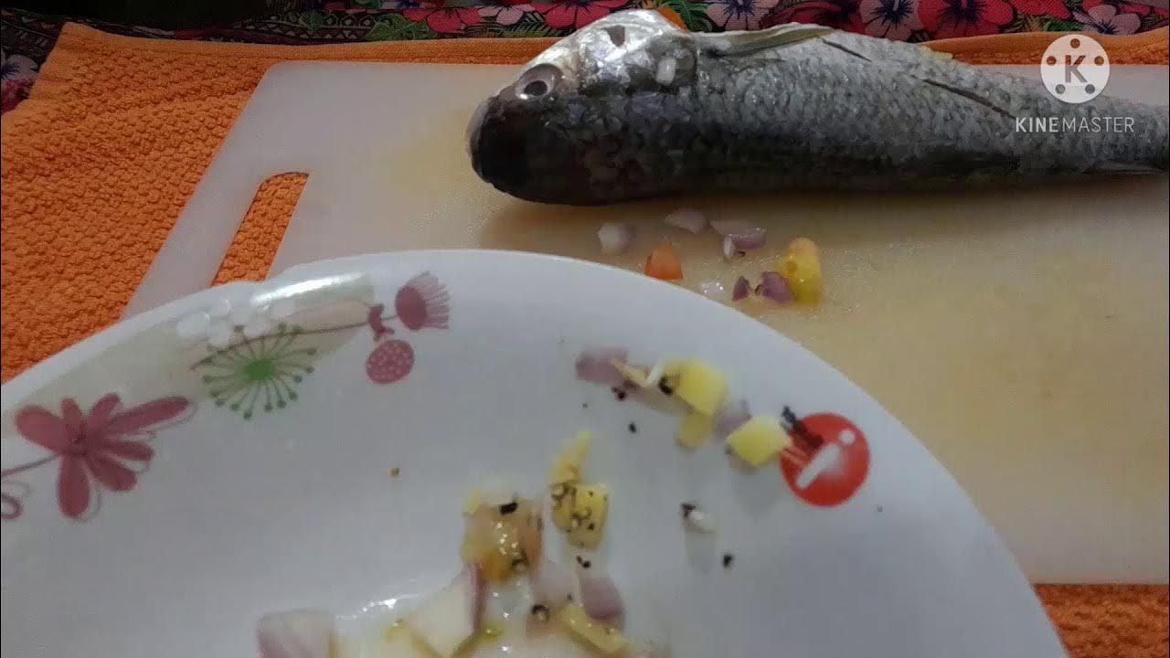 INIHAW NA BANAK grilled mullet fish in oven (buhayofw) YouTube