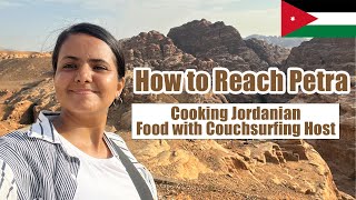 How to reach Petra? | How to cook Jordanian food | CouchSurfing app in Jordan screenshot 4