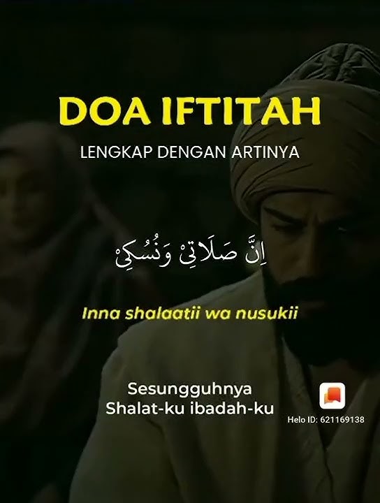 DOA IFTITAH Lengkap Dengan Artinya