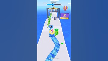 Snake Run Race: Speed, Strategy, And Survival! Level 127 😱😍 #trending #shorts #youtubeshorts #games