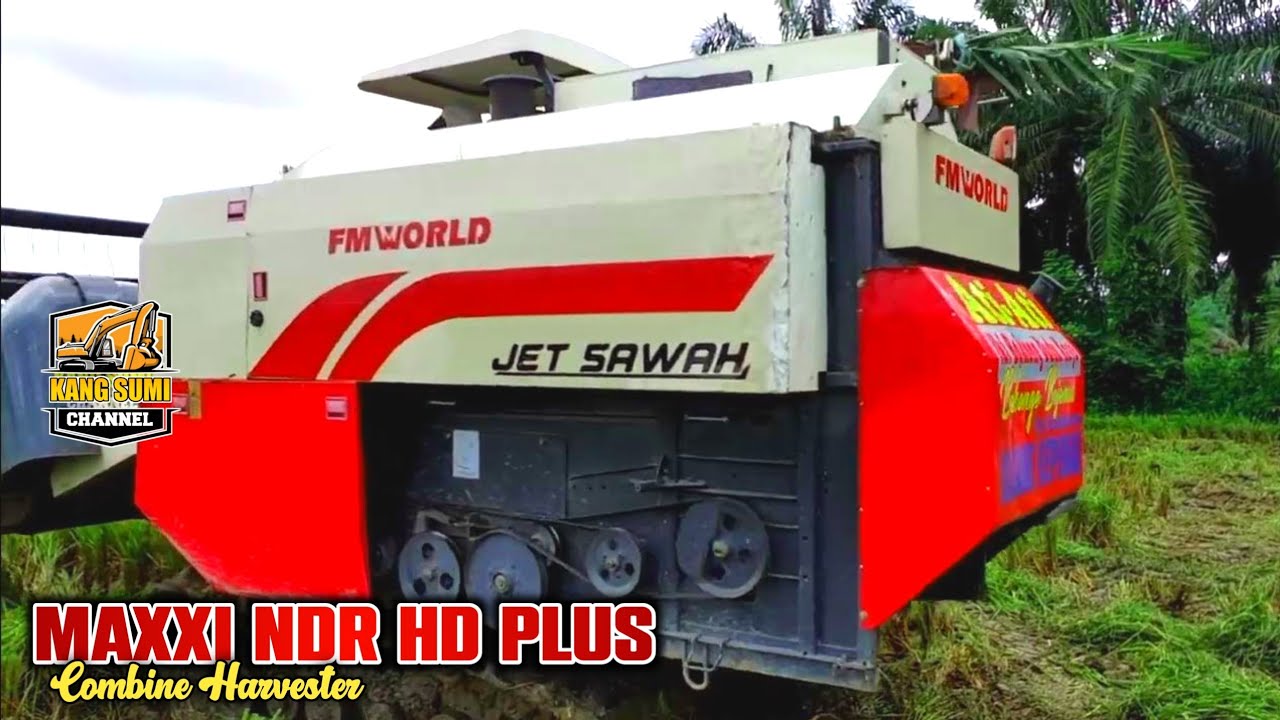 Maxxi NDR HD Plus Combine Harvester. Jet Sawah.