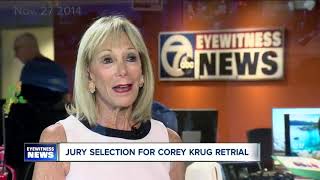 Jury selection for retrial of Buffalo cop Corey Krug