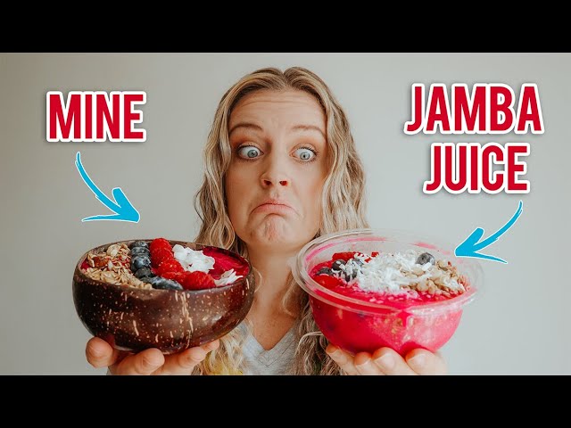 Make Jamba Juice Island Pitaya Bowl