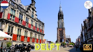 DELFT │NETHERLANDS.  Explore Delft in 4K!  Walk around with us and discover Delft in just 6 minutes.