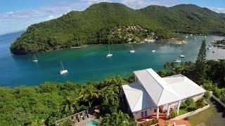 The Great House - House Rental In Marigot Bay - Panoramic View