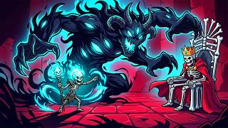 Steal an undead army and merge its units into monsters in this necromancer incremental game screenshot 1
