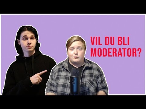 Video: Hvordan Bli Moderator