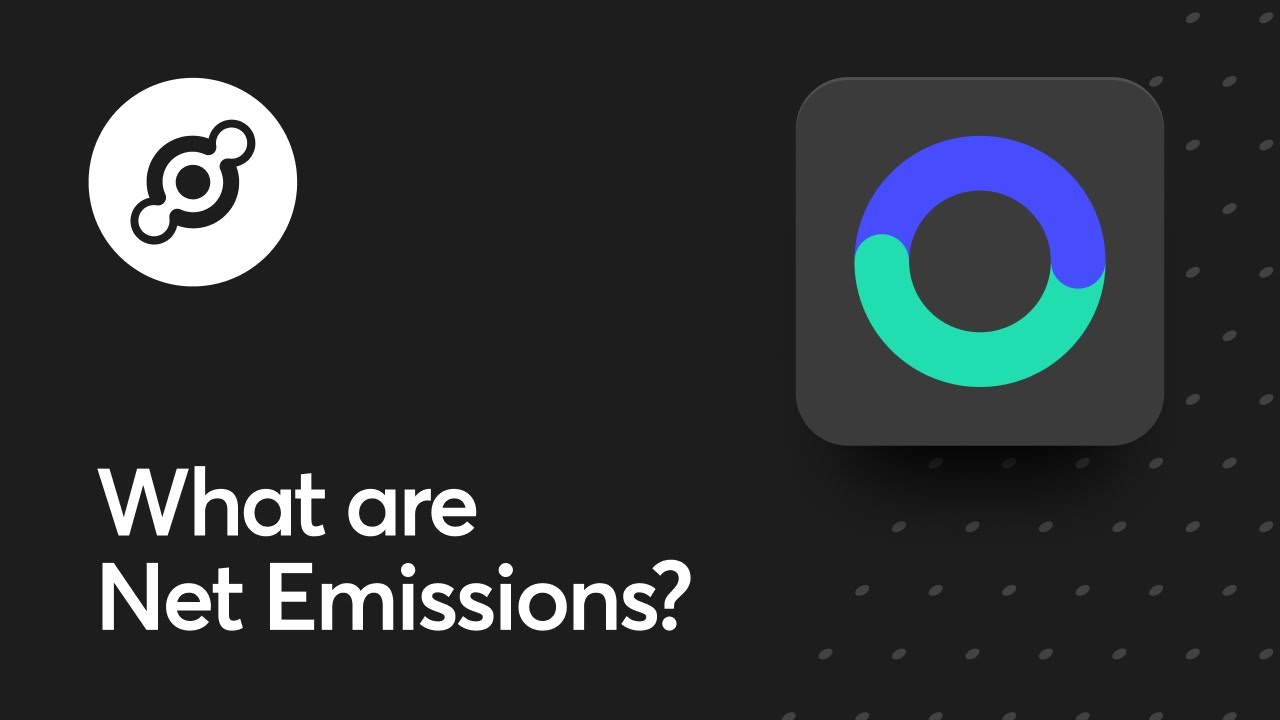 What Are Net Emissions YouTube