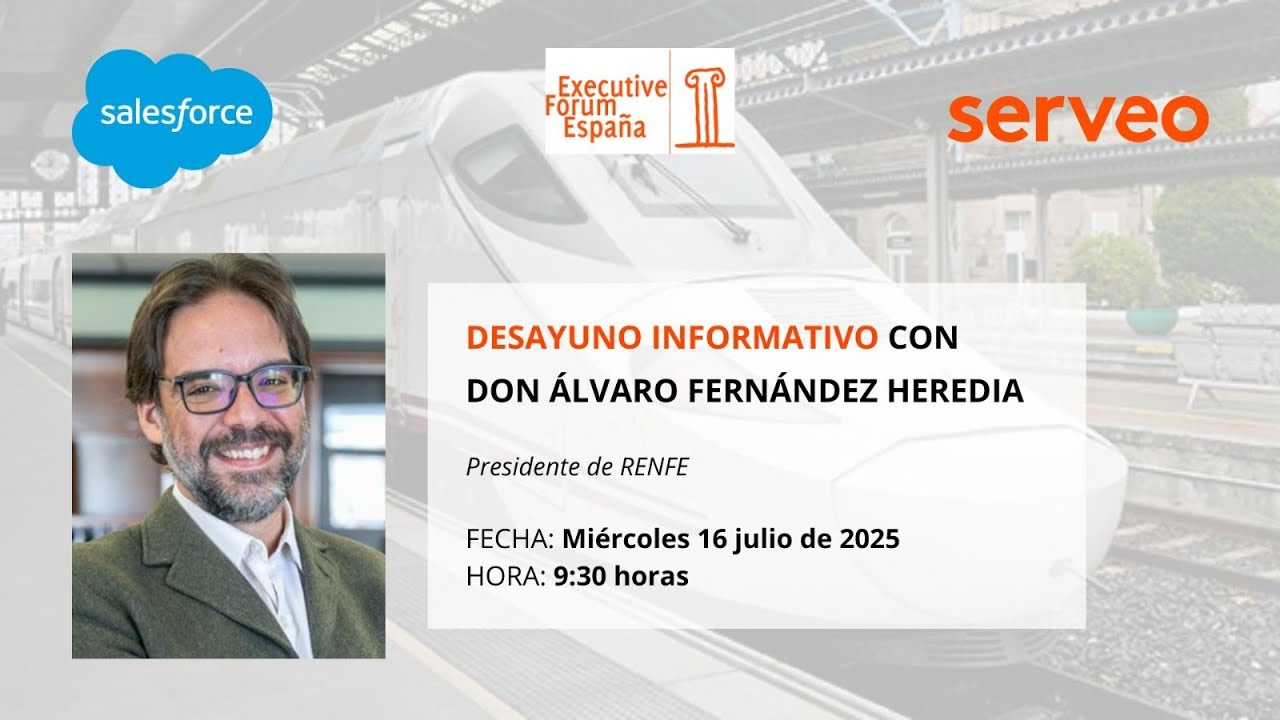 Fernández Heredia reafirma el compromiso de Renfe por mejorar la calidad del servicio, mientras bate récord de viajeros