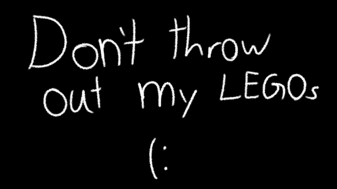 Don't Throw Out My Legos (CONTAINS FLASHING LIGHTS) YouTube